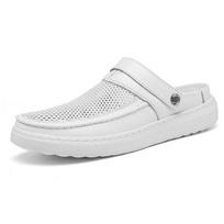 Men's Summer Outdoor Closed-Toe Non-Slip Mesh Sandals 48 balta