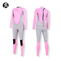 SLINX Women's 3mm Full Body Wetsuit for Surfing & Swimming, Thickened Long Sleeve & Long Pants with Sun Protection S