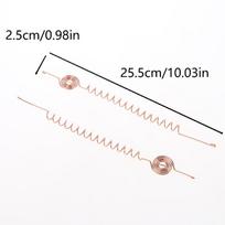 3pcs Vitality Plant Growth Electroculture Plant Stakes Orgone Energy Copper Wire Coil Stakes Plant Support Stakes Garden Plants