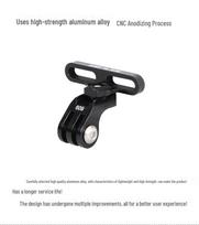 GUB 609 Aluminum Adapter Mount for GoPro Cameras & Flashlight Holder Standard Bicycle