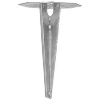 Base For Garden Lamps, Hammer-In Anchor, 190 Mm, Octagonal