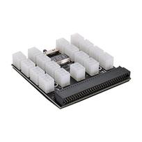 Cablecc 1200W Server PSU Power Breakout Board Adapter, 17-Port ATX 6-Pin (for DPS) - 800GB 1200FB 1200QB