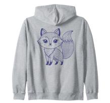Fox Vintage Graphic Zip Hoodie