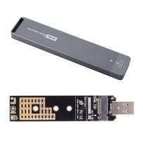 CY USB 3.0 NVMe Adapter M-Key M.2 NGFF SSD External PCBA Converter RTL9210 Chipset with Case