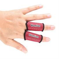 Breathable Volleyball Football Finger Supporter Finger Guard Finger Sleeve Finger Support Band Red S