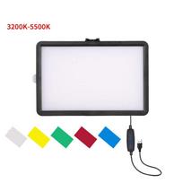 Supplementary Light LED Photography Video Light 5 Color Cards    Photography/live Streaming Single light
