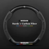 Car Steering Wheel Cover Nissan Qashqai Juke X-Trail Patrol Note Leaf Altima Maxima Micra Murano Rogue Pulsar Sentra Teana Tiida