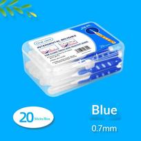 20Pcs/Box Interdental Brush Soft Micro Teeth Brush Oral Cleaning Tool Removes Food Plaque
