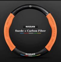 Car Steering Wheel Cover for Nissan Maxima Qashqai Juke X-Trail Patrol Note Leaf Altima  Micra Murano Rogue Pulsar Sentra Teana
