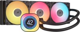 CORSAIR iCUE LINK TITAN 360 Radiator RX ARGB Case Fan with LCD Screen, Liquid CPU Cooler, Black CW-9061023-WW