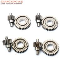 Scooter Final Drive Gear 31T/15T 17T 34T/13T 14T For Yamaha Axis 50 Breeze Jog R Neo's Why Zest YE Minarelli 50cc 3KJ AC 2T 34T-13T