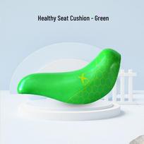 Children's Thickened Balance Bike Seat Cushion for Tricycles and Strollers One Size žalia