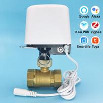 1/2  3/4  1  Tuya Zigbee Wifi Water Valve Garden Automatic Water Shut Off Timer Irrigation Controller Support Alexa Google Home WIFI version