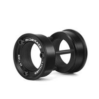 Dviračio apatinio laikiklio konversijos adapteris Dviračio ekscentriškas apatinis laikiklis 68-73mm reguliuojamas Amerikietiškas į Euro 24mm BB BMX'ui juoda