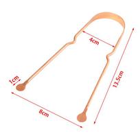 Copper Tongue Scraper (1PC) - Fresh Breath Oral Hygiene Dental Cleaning Tool