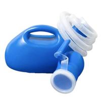 Large Capacity Urinal Bottle 2000ml Measure Urine Leak-Proof Splash-Proof Design Long Tube Portable Men Urinal