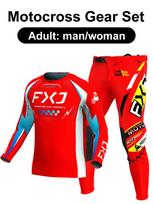 motocross gear set Enduro cross Jersey Pant Kits Racer Gear Set Off-road Mens Kits Women's mountain Downhill Motorcycle MX S-30