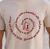 Talking Heads Inspired T-shirt, Once In A Lifetime Tee, Classic Rock Shirt S