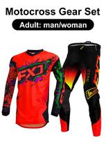 motocross gear set Enduro cross Jersey Pant Kits Racer Gear Set Off-road Mens Kits Women's mountain Downhill Motorcycle MX S-30