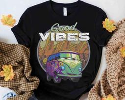 Disney Pixar Cars Good Vibes Scenic Fillmore Circle Unisex T-shirt Birthday Shirt Gift For Men Women Kid Hoodie Sweatshirt Toddler Shirt 100