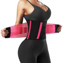 Women Personal Health Care Waist Trainer Belt Elastic Slimming Body Shaper Fitness Belt Sport Girdle Workout Shapewea for health L