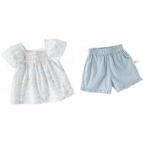 Dave & Bella Girls' Printed Shorts Set 140 cm