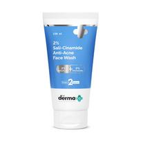 The Derma Co 2% Sali-Cinamide Anti-Acne Face Wash | With 2% Salicylic Acid & 2% Niacinamide I 150 ml 150 ml