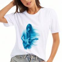 Grim Reaper Wounisex's Cotton T Shirt, Premium Cotton Graphic Print, Durable, Casual And Fashionable. Death Angel With  Design, Perfect For Halloween S