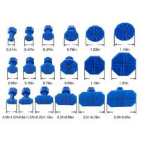 Paintless Auto Dent Remover Repair Tools Slide Hammer T-bar Dent Puller Suction Cup Dent Puller for Car Body Hail Damage 18Pcs tabs