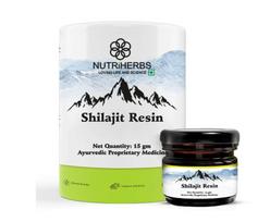 NUTRI HERBS Grynoji Himalajų Šilajito Derva Jėgai, Ištvermei & Ištvermei Stiprinti - 15G Pack 1 ( 15g X 1)