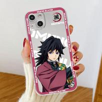 Demon Slayer mielas skaidrus dėklas Apple iPhone 11 14 13 12 Pro 7 8 Plus XR X XS Max 6 6S 14Pro silikoninis telefono dėklas iPhone 14 Plus