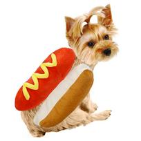 Šuo Juokingas Helovino Cosplay Kostiumas Mažiems Vidutiniams Šunims Katėms Naujoviški Mieli Hot Dog Drabužiai Šuniuko Vakarėlis Taksas Jorkšyro Paltas M