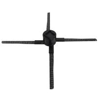 3D Hologram Fan 678 LED APP WiFi Bluetooth Remote Control 22 Inch Holographic Projector Fan for US Plug