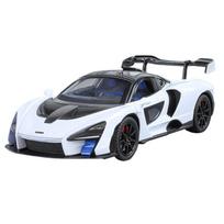 1/24 Scale McLaren Senna Alloy Supercar Simulation Model, Children's Toy Car with Lights and Sounds, Suitable for Boys' Birthday Gifts