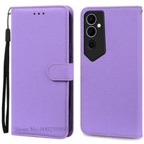 Pova Neo 2 dėklas Tecno Pova Neo 2 dėklas Piniginė Odinis atverčiamas dangtelis Techno Pova Neo 2 Neo2 dėklas Telefono dangtelis Coque Fundas For Tecno Pova Neo 2 šviesiai violetinė spalva