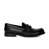~ Cowhide version~ miu small leather shoes women's genuine leather retro gold coins one pedal 35