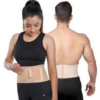 Wonder Care medvilninis, bambos išvaržos diržas, išvaržos atrama su nuimamu kompresiniu įklotu, bambos išvaržos skausmo malšinimas vyrams ir moterims (3Xl) 3XL beige