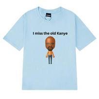 I Miss The Old Kanye Mii print Funny T Shirt 2025 Men Women vintage Hip Hop streetwear Unisex 100% Cotton short sleeve T-shirts S