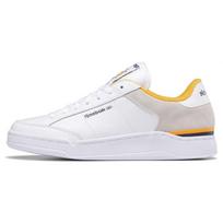 Reebok Ad Court Žemi Unisex Sportbačiai Balti Pilki Geltoni GX0028 36.5