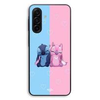 Case For Samsung Galaxy A17 Stitch Angel cute blue pink Maniacase juoda