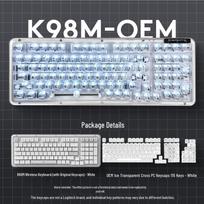 Logitech K98M Ice Crystal Wireless Mechanical Keyboard