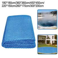 1pc Blue Swimming Pool Heater Solar Tarpaulin Dust Cover Insulation Film Maintaining Pool Temperature Outdoor Swimming Pool Tool 180cm