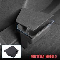 TPE Car Rear Trunk Organizer Storage Box For Tesla Model 3 Accessories Side Storage Bins Side Storage Packets 2018 - model 3