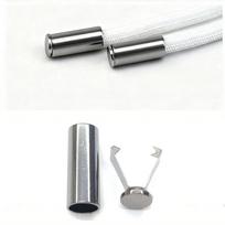 10-50pc Metal Rope End Stopper Pants Caps Drawstring Tail Rope Cords Lock Button Garment Hanging Buckles DIY Sewing Accessories 10pc