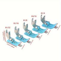 5pcs Flat car plastic edge pressure foot SP-18 left and right stop edge pressure line Oxford with knife pressure foot blue