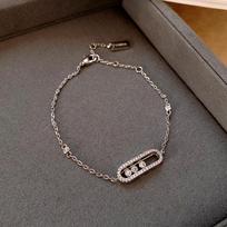 Korean Fashion Slidable Zir*****val Hollow Necklace Simple Clavicle Chain Fashion Commuter Necklace Women