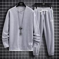Women's Fashionable Long-sleeved Casual Two-piece Sweatshirt Set XXXXXL
