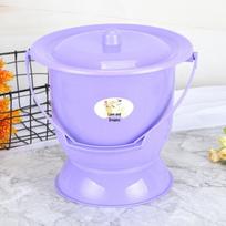 Women's Indoor Urinal with Lid for Night Use - Suitable for Rural, Elderly, and Children