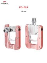 Three-Bearing Aluminum Alloy Anti-Slip Folding Bike Pedal for Mountain and Folding Bikes