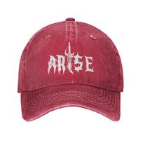 Fashion ARISE! 005 Solo Leveling Sung Jinwoo Baseball Cap Unisex Style Distressed Denim Headwear Running Golf Soft Caps Hat One Size